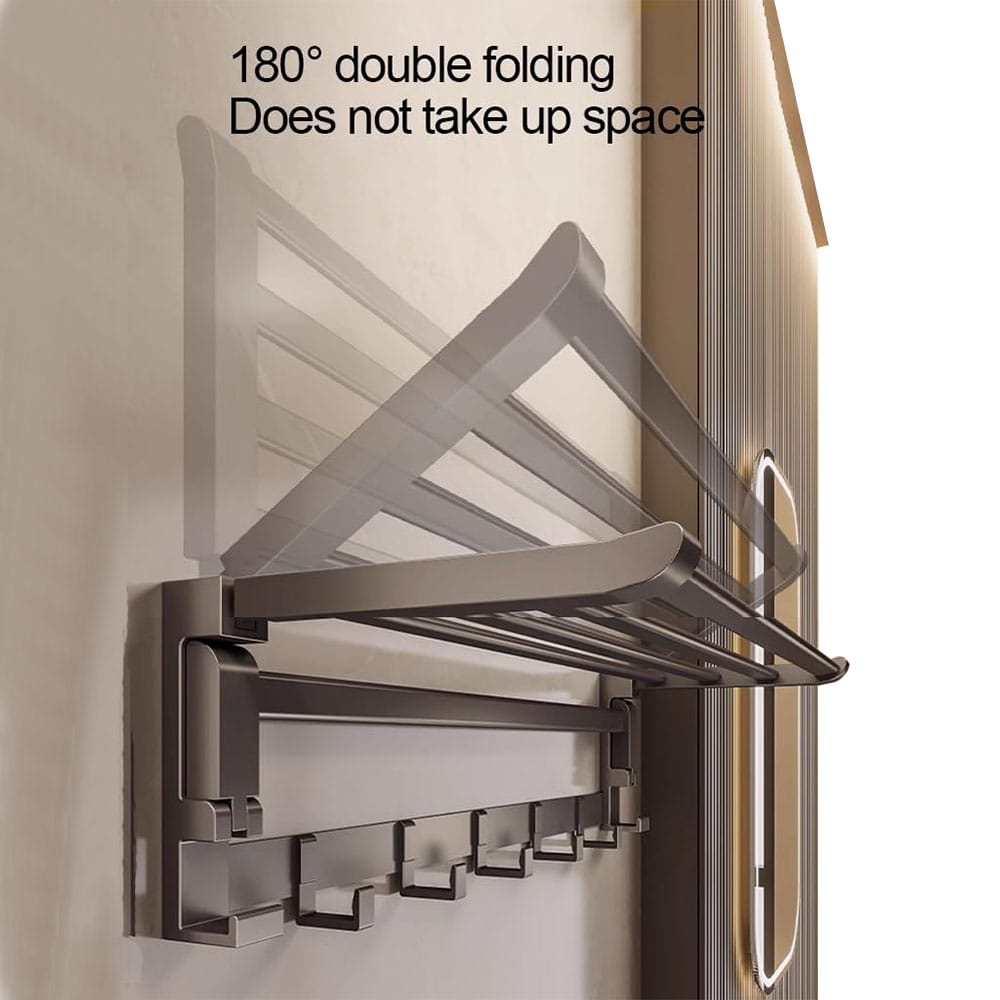 Brimix Folding Towel Rack - Image 3