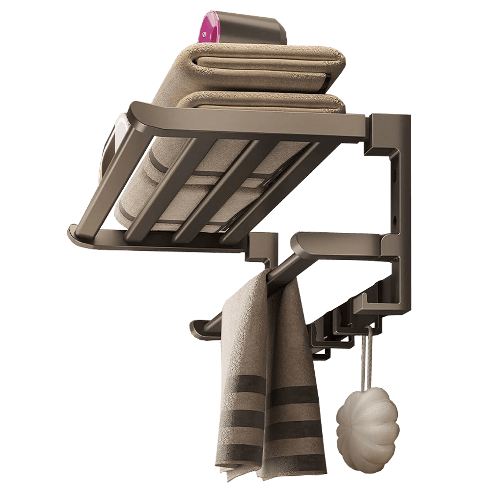 Brimax Folding Towel Rack by Moona Hardware