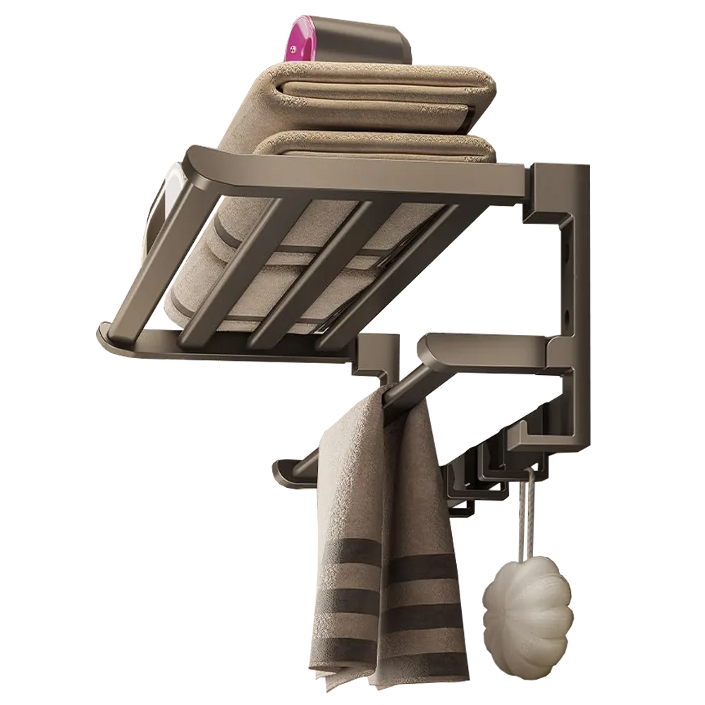 Brimax Folding Towel Rack by Moona Hardware