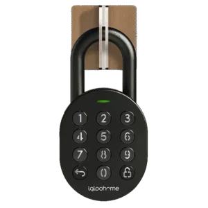 Igloohome smart padlock Bluetooth keyless digital security lock for outdoor use